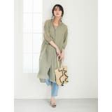 ・RAY CASSIN バンドカラーシアーワンピース | Green Parks  | 詳細画像2 