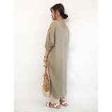 ・RAY CASSIN バンドカラーシアーワンピース | Green Parks  | 詳細画像9 