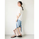 綿レーヨンサッカー調ギンガムシャツ | Green Parks  | 詳細画像3 