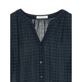 綿レーヨンサッカー調ギンガムシャツ | Green Parks  | 詳細画像14 