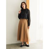 ・ELENCARE DUE フラワーptドビーブラウス | Green Parks  | 詳細画像3 