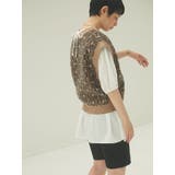 ・ジャガードニットベスト | Green Parks  | 詳細画像5 