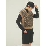 ・ジャガードニットベスト | Green Parks  | 詳細画像17 