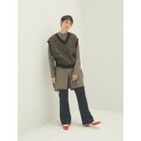 ・ジャガードニットベスト | Green Parks  | 詳細画像23 