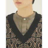 ・ジャガードニットベスト | Green Parks  | 詳細画像27 