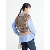 ・ジャガードニットベスト | Green Parks  | 詳細画像36 