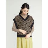 ・ジャガードニットベスト | Green Parks  | 詳細画像41 