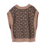 ・ジャガードニットベスト | Green Parks  | 詳細画像43 