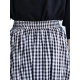 ・ESCAR ギンガムティアードスカート | Green Parks | 詳細画像8