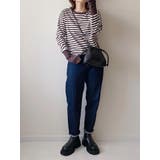 指穴ボーダーカットプルオーバー | Green Parks  | 詳細画像6 