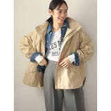 ベージュ | 撥水加工 2Wayゆったりブルゾン | Green Parks