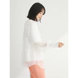 ・ELENCARE DUE シアーバックリボンチュニック | Green Parks  | 詳細画像6 