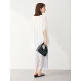 2way メッシュ編みニットIラインスカート(ペチ付き) | Green Parks | 詳細画像4