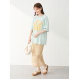 2way メッシュ編みニットIラインスカート(ペチ付き) | Green Parks | 詳細画像7