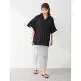 2way メッシュ編みニットIラインスカート(ペチ付き) | Green Parks | 詳細画像8