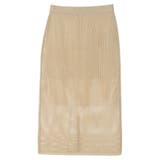 2way メッシュ編みニットIラインスカート(ペチ付き) | Green Parks | 詳細画像16