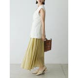 ドットフレアーロングスカート | Green Parks  | 詳細画像4