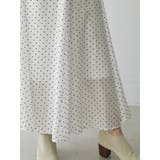 ドットフレアーロングスカート | Green Parks  | 詳細画像16