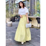 ドットフレアーロングスカート | Green Parks  | 詳細画像30