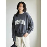 カレッジロゴ裏毛プルオーバー | AMERICAN HOLIC | 詳細画像2