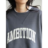 カレッジロゴ裏毛プルオーバー | AMERICAN HOLIC | 詳細画像5