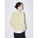 モックネックボーダーニットプルオーバー | AMERICAN HOLIC | 詳細画像17