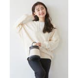 【WEB限定】スキッパーニットプルオーバー | AMERICAN HOLIC | 詳細画像4