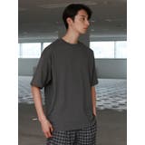 ライトグレー | ラグビージャージコットンサイドスリットTEE | koe