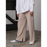 ニットリブワイドパンツ | koe | 詳細画像1