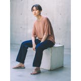 レーヨンVネック半袖ニットプルオーバー | koe | 詳細画像15