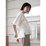 オーガニックコットンショート丈Tシャツ | koe | 詳細画像15