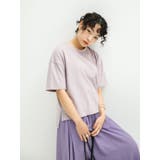 オーガニックコットンショート丈Tシャツ | koe | 詳細画像22