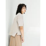 オーガニックコットンショート丈Tシャツ | koe | 詳細画像27