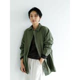 ＼半額SALE／ ミリタリーミディ丈ブルゾン[品番：KOEW0024724]｜koe（コエ）の ブルゾン
