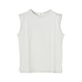 ライトグレー | 抗菌防臭オーガニックコットンノースリーブTシャツ | koe