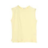 イエロー | 抗菌防臭オーガニックコットンノースリーブTシャツ | koe