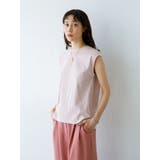 抗菌防臭オーガニックコットンノースリーブTシャツ | koe | 詳細画像10