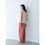 抗菌防臭オーガニックコットンノースリーブTシャツ | koe | 詳細画像12