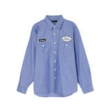 ネイビー | ワッペン付きワークシャツ | CRAFT STANDARD BOUTIQUE