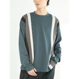 ライトダンボール切り替えロングスリーブTEE-B | CRAFT STANDARD BOUTIQUE | 詳細画像1