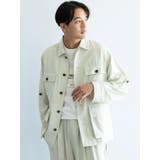 アイボリー | レーヨントロミサファリシャツ | CRAFT STANDARD BOUTIQUE