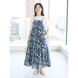 ネイビー | インド綿総柄キャミワンピース | CRAFT STANDARD BOUTIQUE