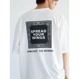 オフホワイト | UVカット/接触冷感/抗菌防臭/イージーケア / エンボス加工プリントTシャツ | CRAFT STANDARD BOUTIQUE