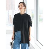 ブラック | 【キナリノ別注】リネンレーヨンWポケットシャツ | CRAFT STANDARD BOUTIQUE