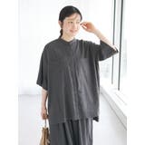 【キナリノ別注】リネンレーヨンWポケットシャツ | CRAFT STANDARD BOUTIQUE | 詳細画像2 