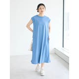 ブルー | 接触冷感機能性ワンピース | CRAFT STANDARD BOUTIQUE