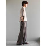 接触冷感/抗菌防臭/イージーケア /ワイドパンツ | CRAFT STANDARD BOUTIQUE | 詳細画像12