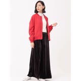 ベロアワイドパンツ | koe | 詳細画像2