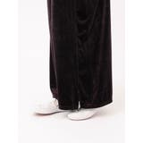 ベロアワイドパンツ | koe | 詳細画像5