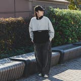 【kutir】配色切替ハーフジップスウェット | kutir | 詳細画像11 